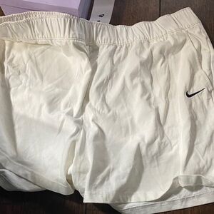 Nike Cream Athletic Shorts